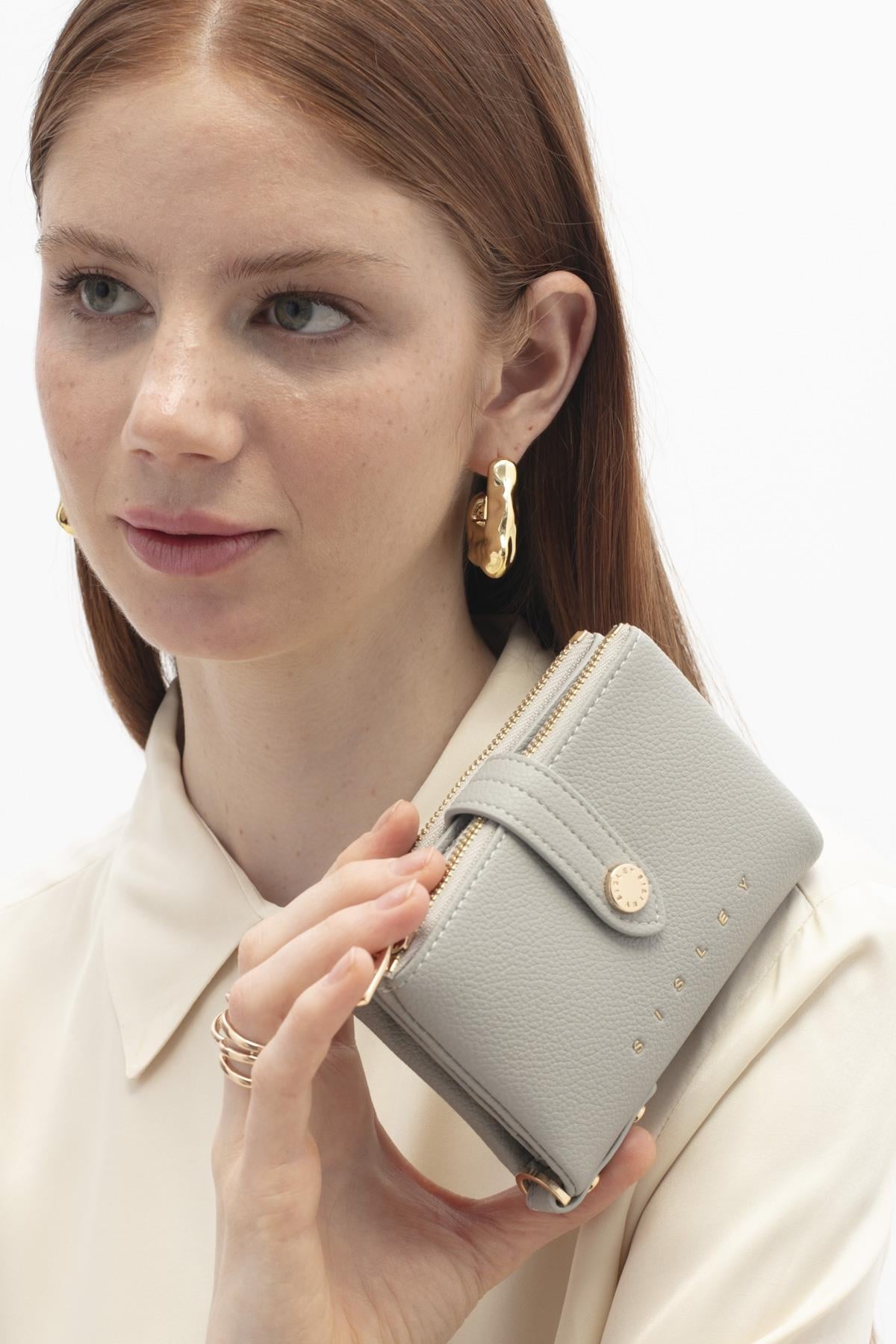 Sisley Kadın Cüzdan SLY317 A.GRİ