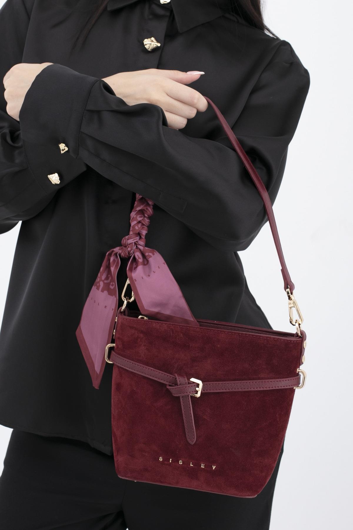 Sisley Kol Çantası SLY305 BORDO