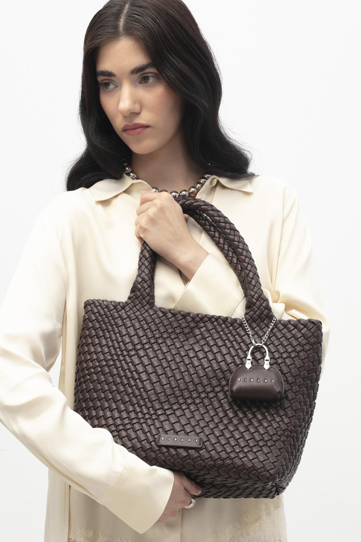 Sisley Kol Çantası SLY328 KAHVE
