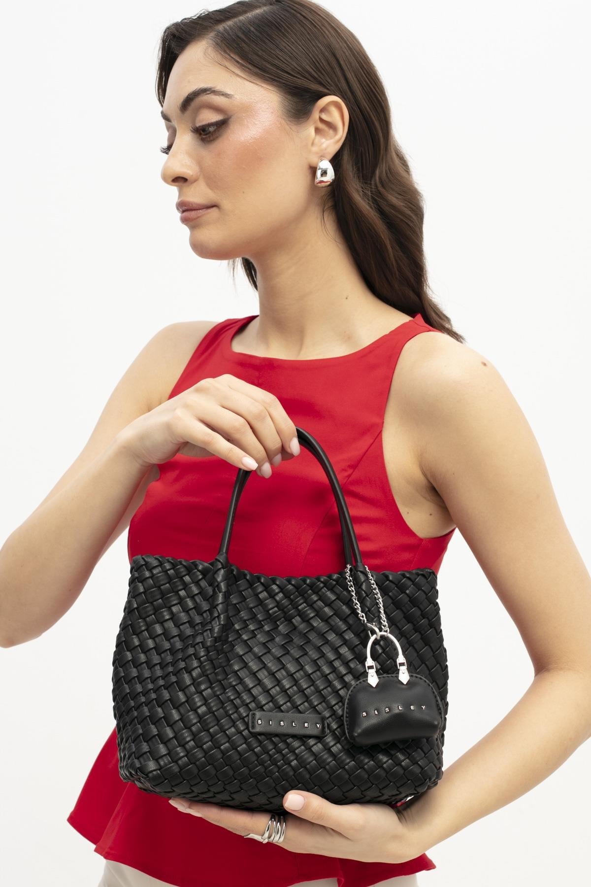 Sisley Kol Çantası SLY330 SİYAH