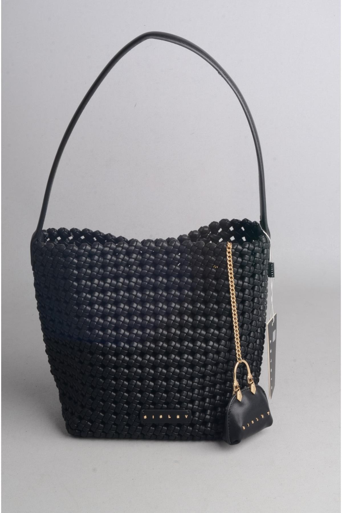 Sisley SLY222 Kol Çantası SİYAH