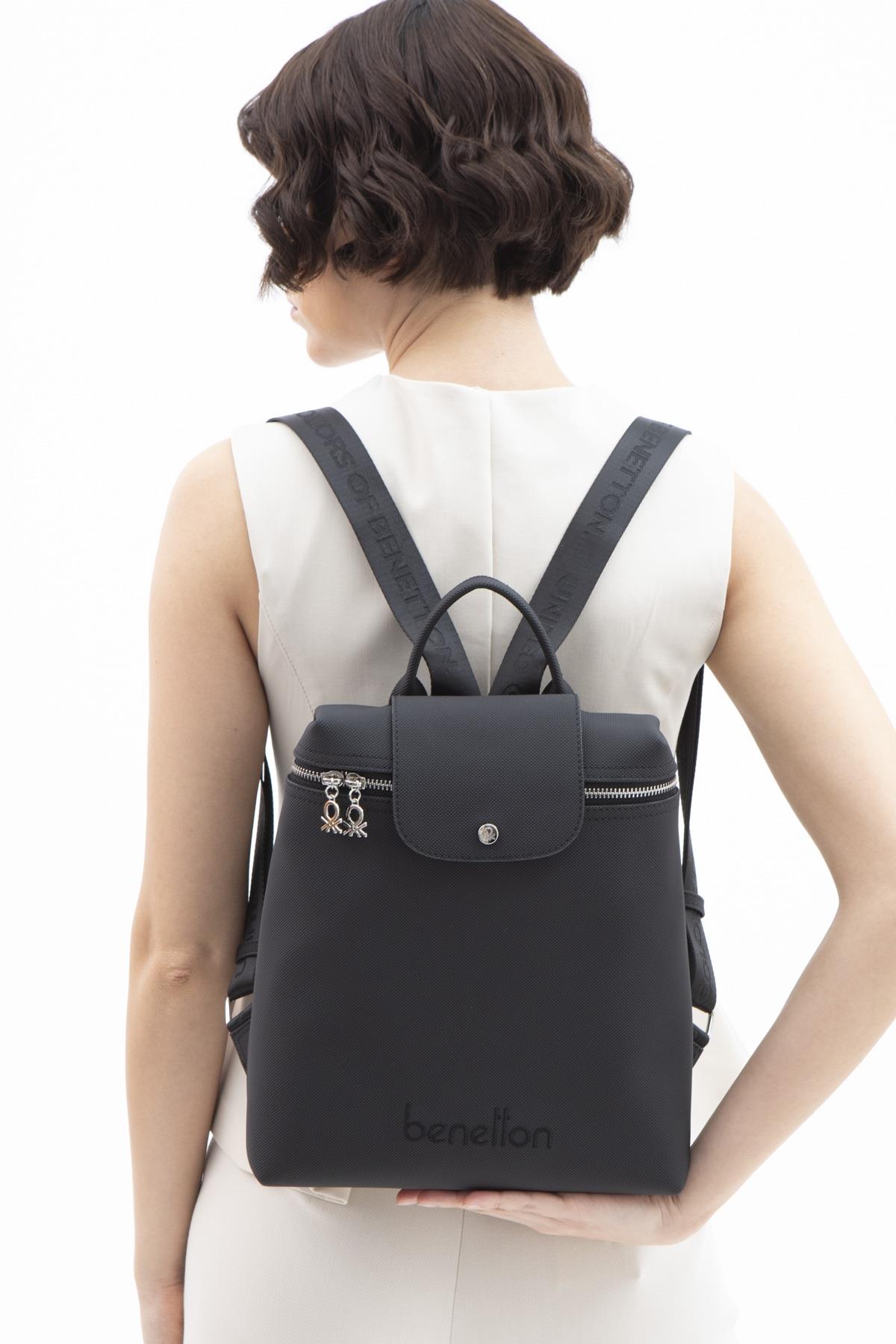 United Colors of Benetton BNT1608 Sırt Çantası SİYAH