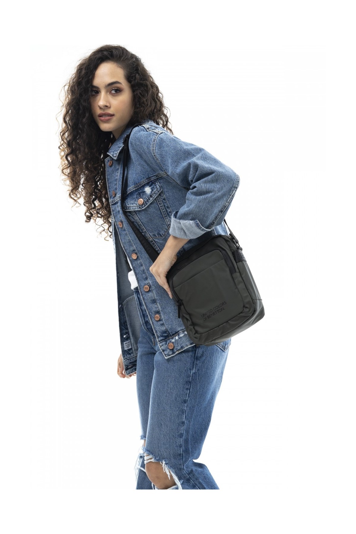 United Colors Of Benetton Bnt541 Çapraz Çanta Haki