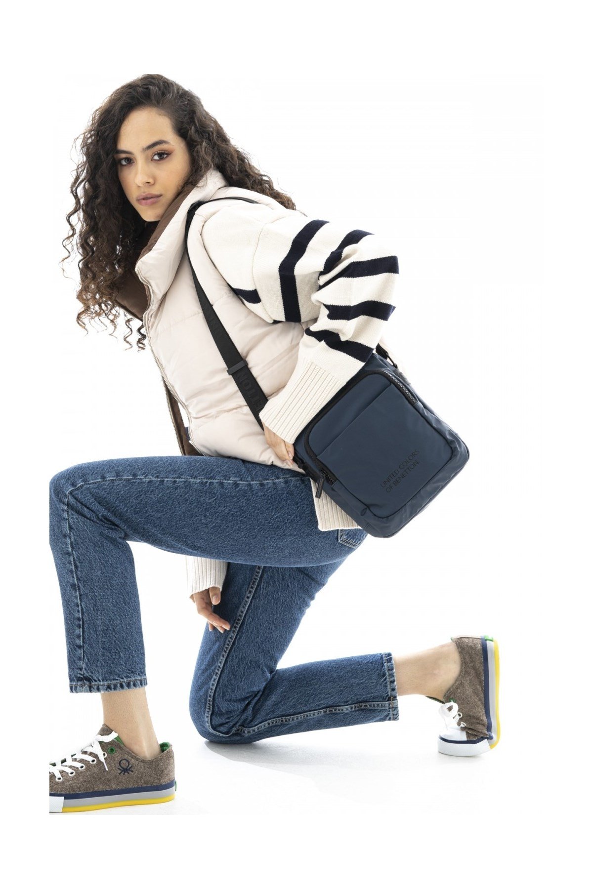 United Colors Of Benetton Bnt541 Çapraz Çanta Lacivert