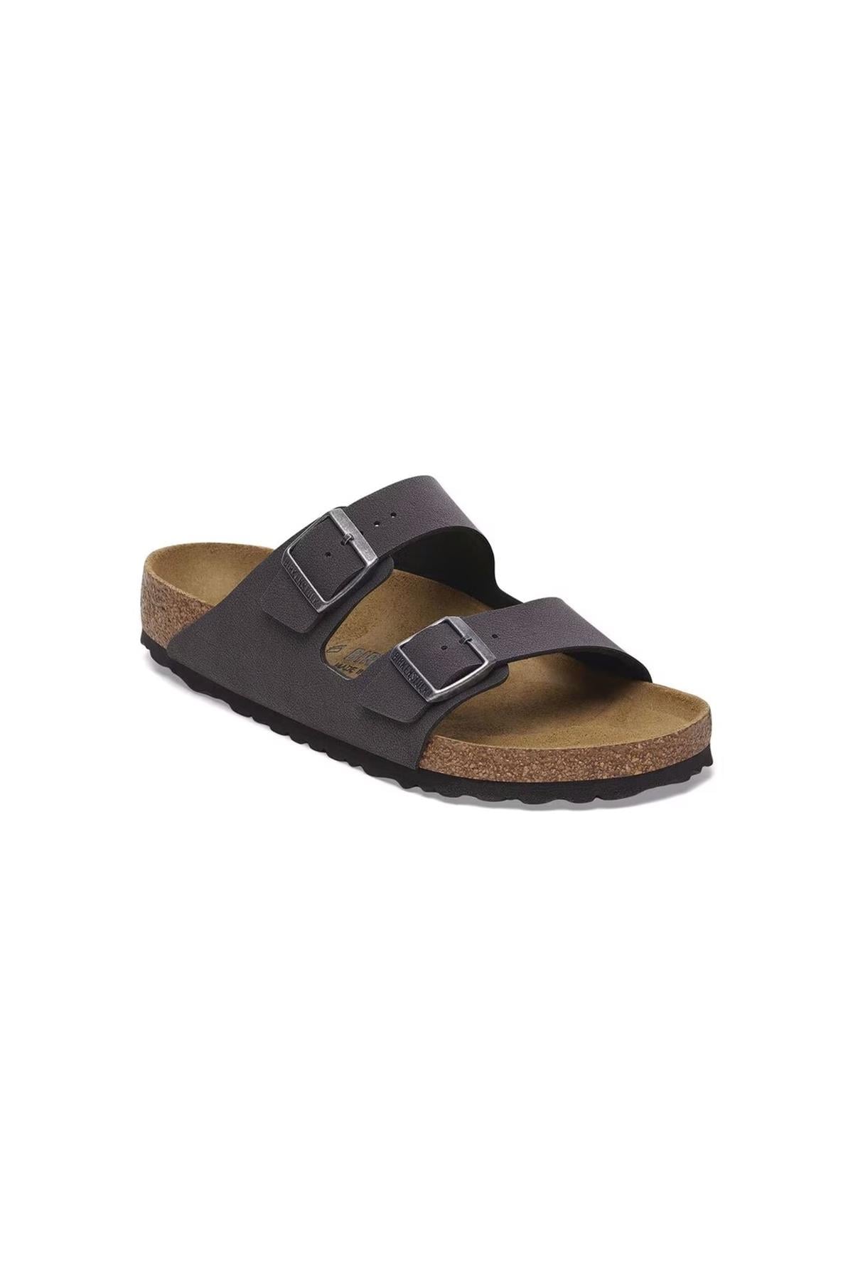Birkenstock Arizona BS 1029162 Terlik Velvet Gray