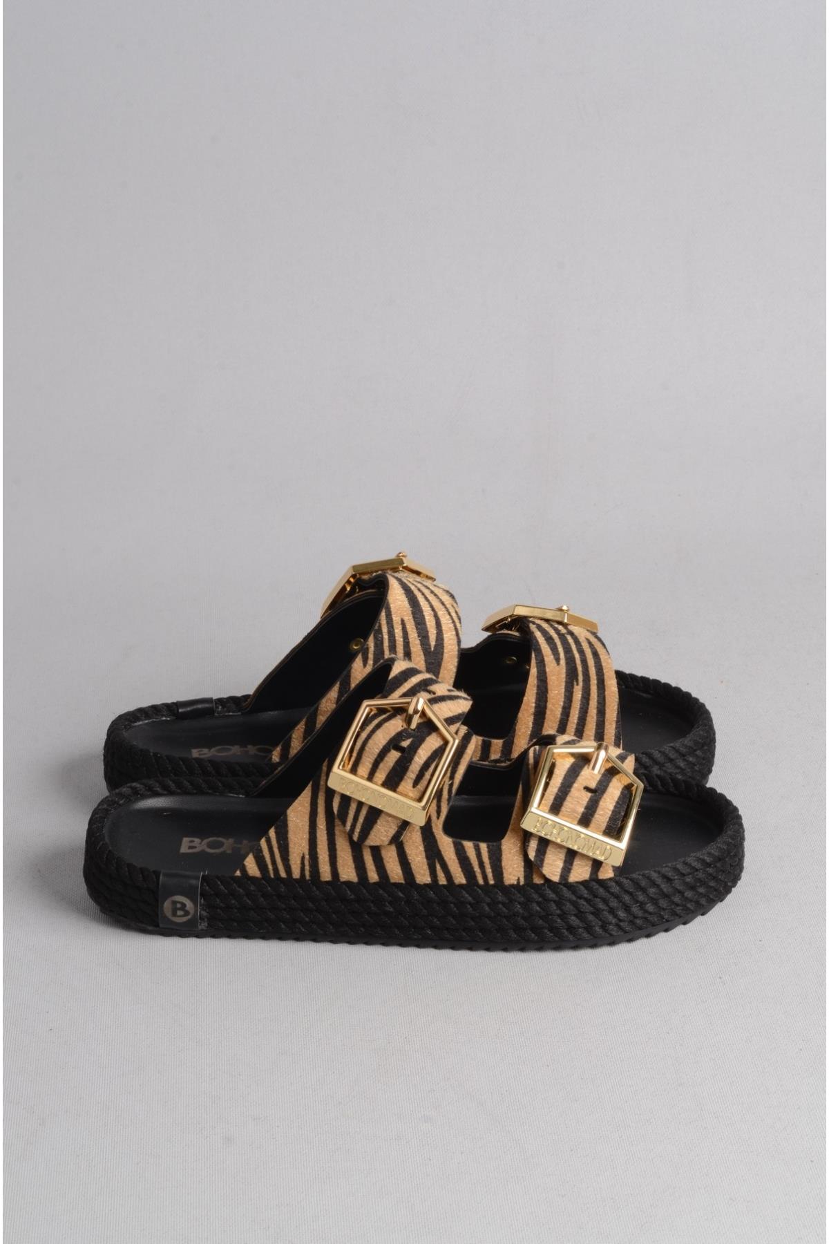 Bohonomad Sydney Kadın Terlik ZEBRA