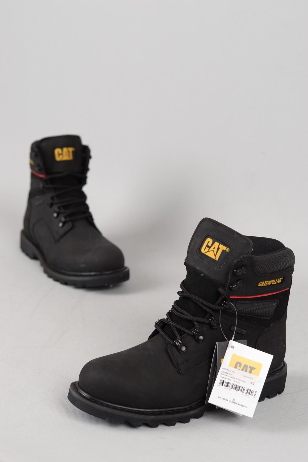 CATERPILLAR 015M101363 EDINA WATERPROOF ERKEK BOT SİYAH NUBUK