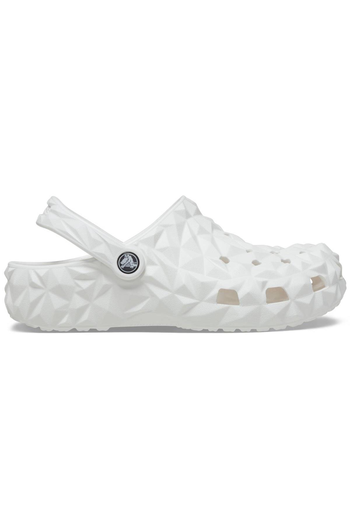 Crocs Classic Geometric Clog BEYAZ