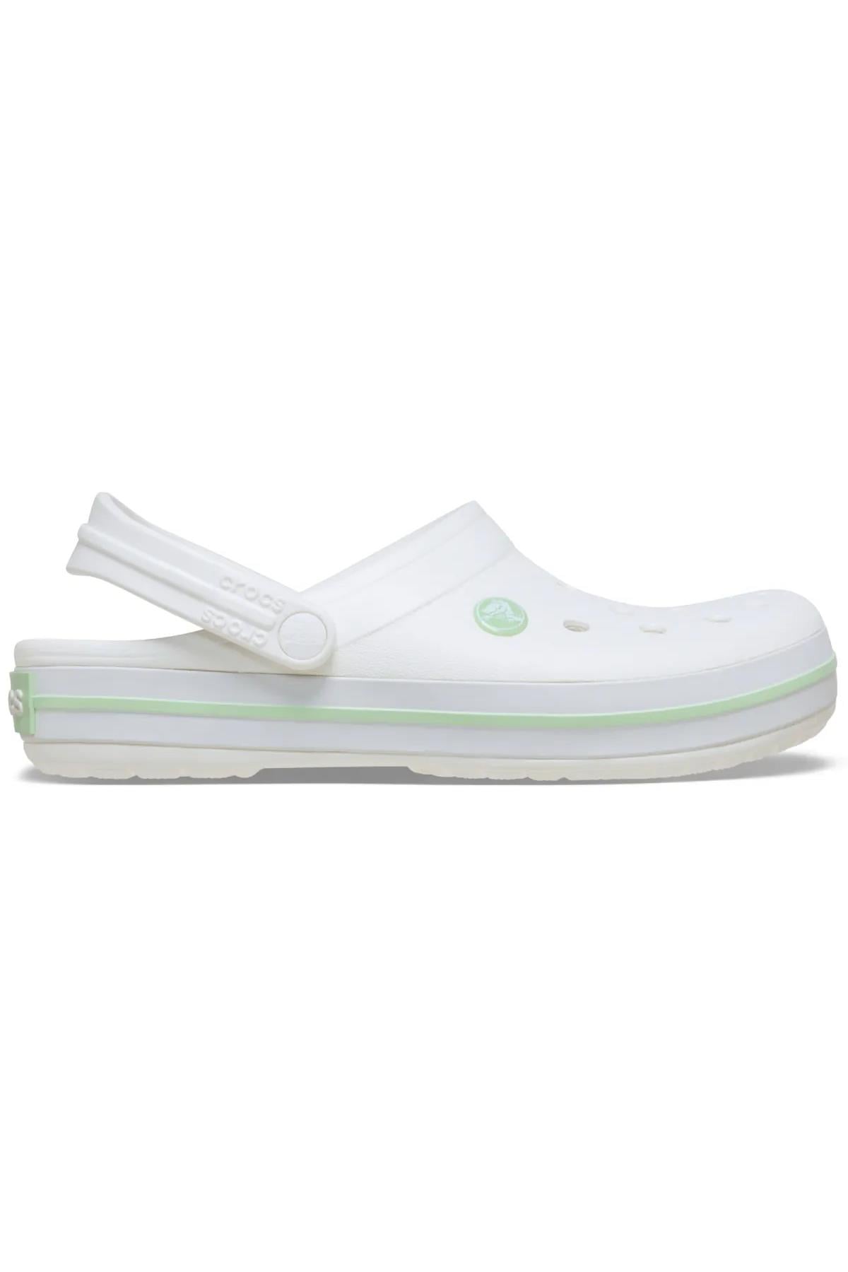 Crocs Crocband Beyaz - Yeşil