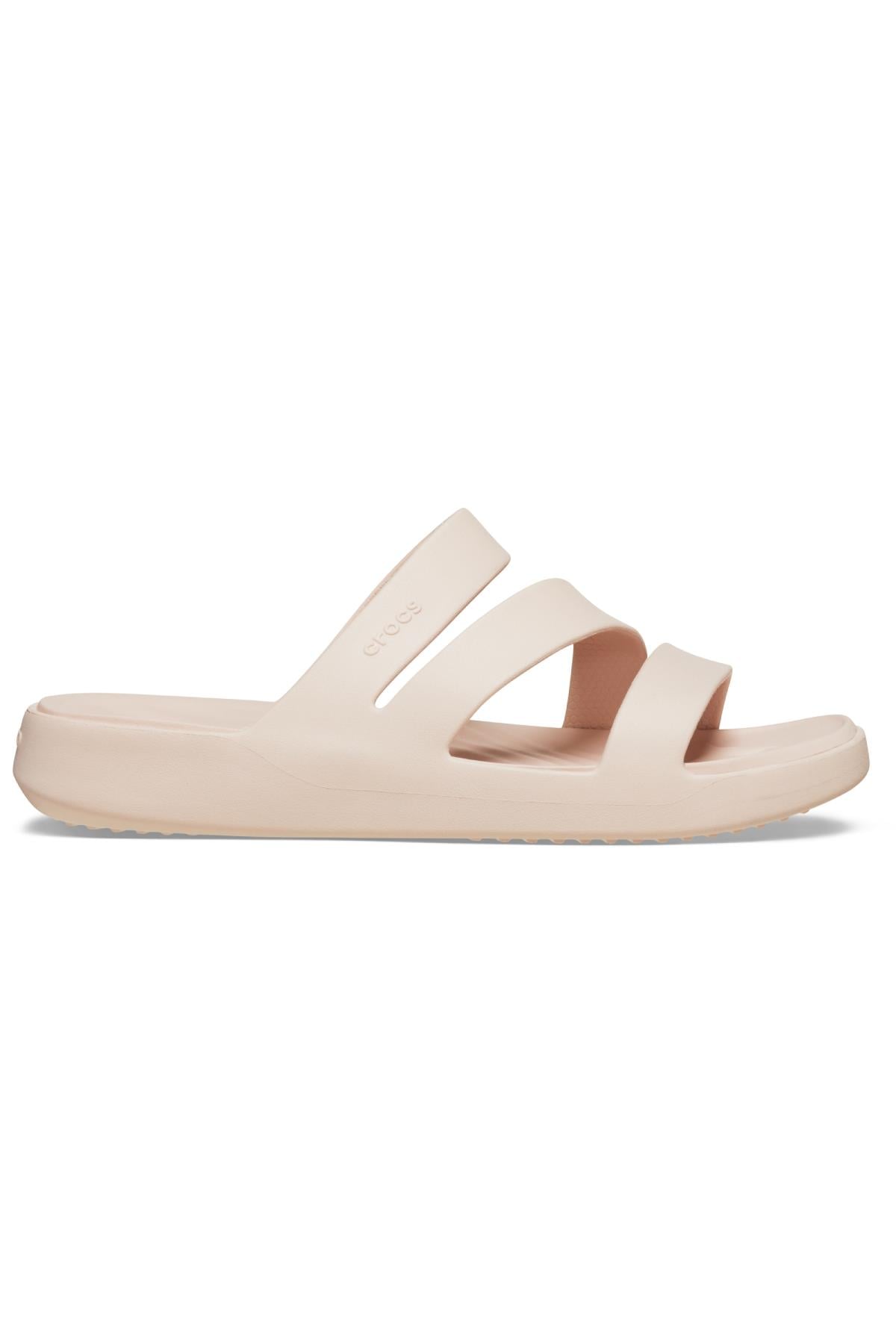 Crocs Getaway Strappy Kadın Terlik PUDRA