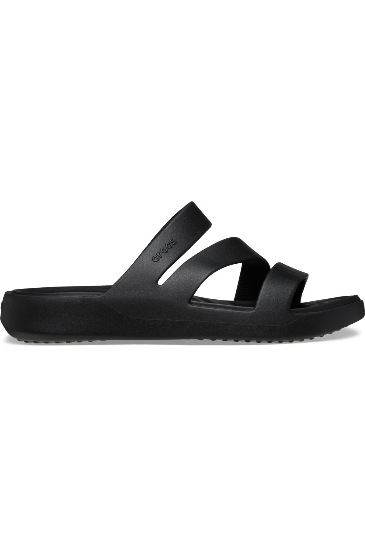 Crocs Getaway Strappy Kadın Terlik SİYAH