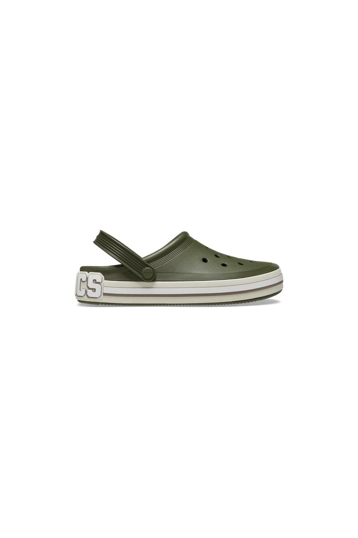 Crocs Off Court Logo Clog Unisex Terlik HAKİ