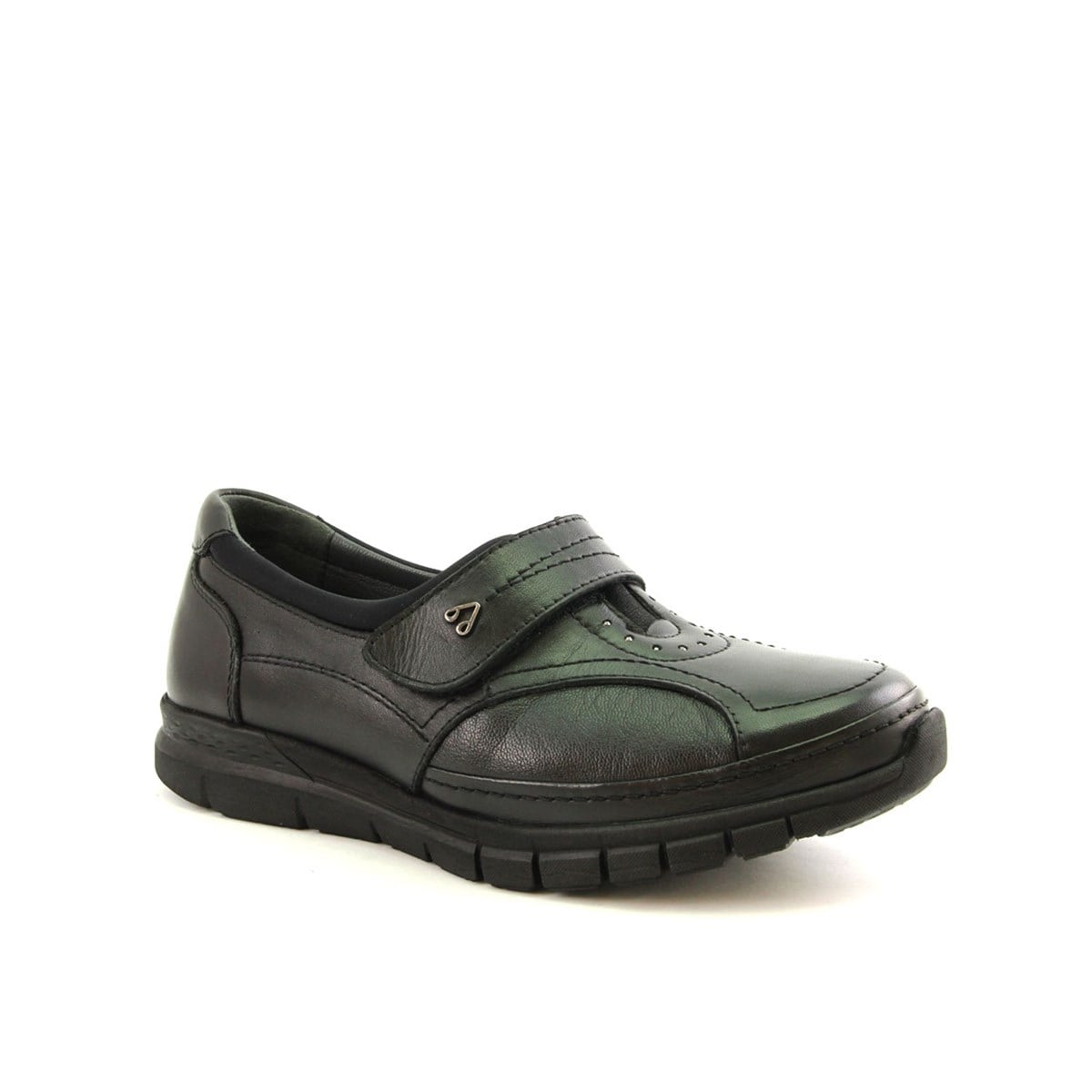 Forelli 29445 Hakiki Deri Bayan Comfort Ayakkabi Siyah