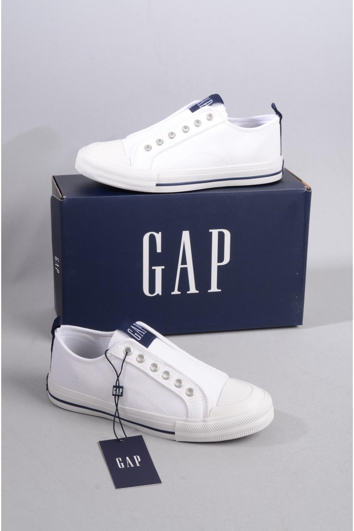 GAP HOUSTON GP1035  KETEN SNEAKERS AYAKKABI BEYAZ