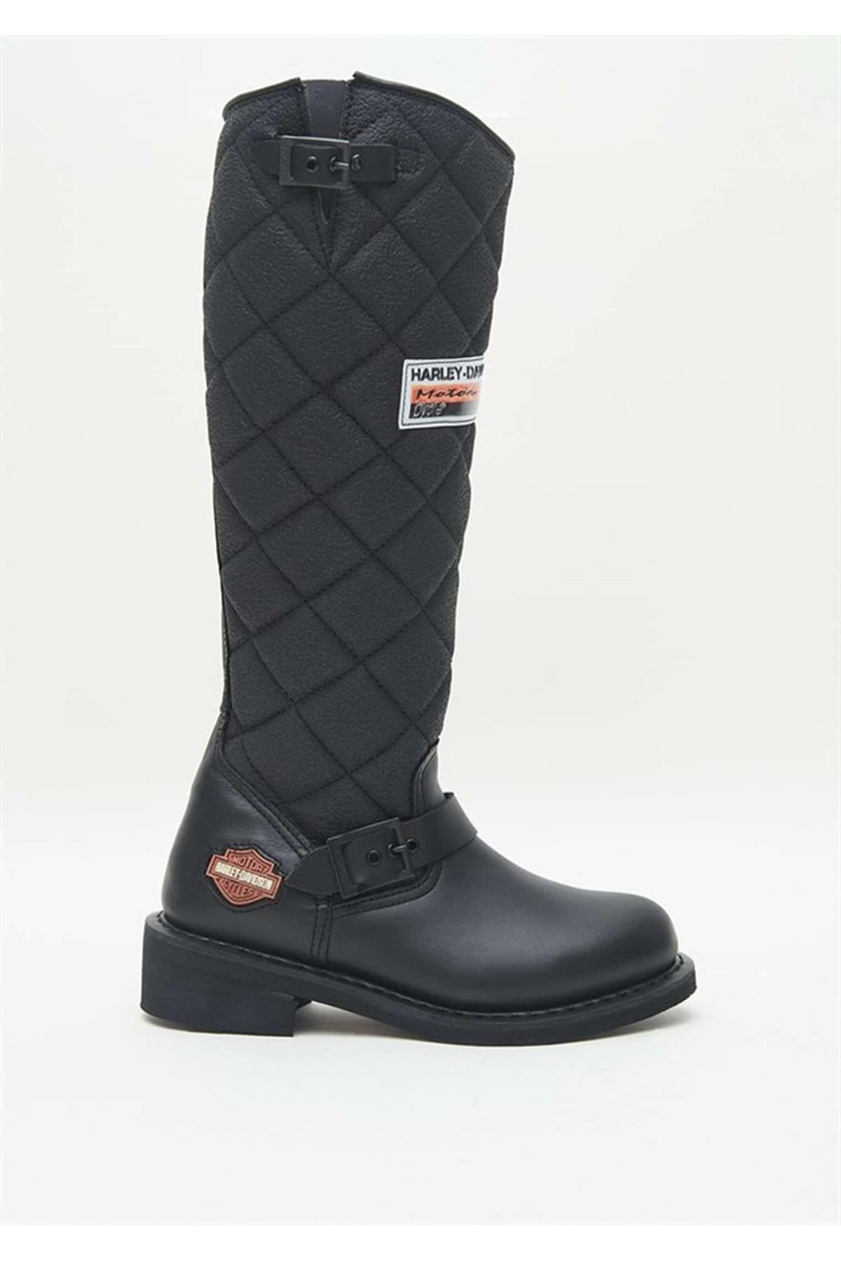 Harley Davidson 025G100074 Laconia/hi/646 Bayan  Çizme Siyah