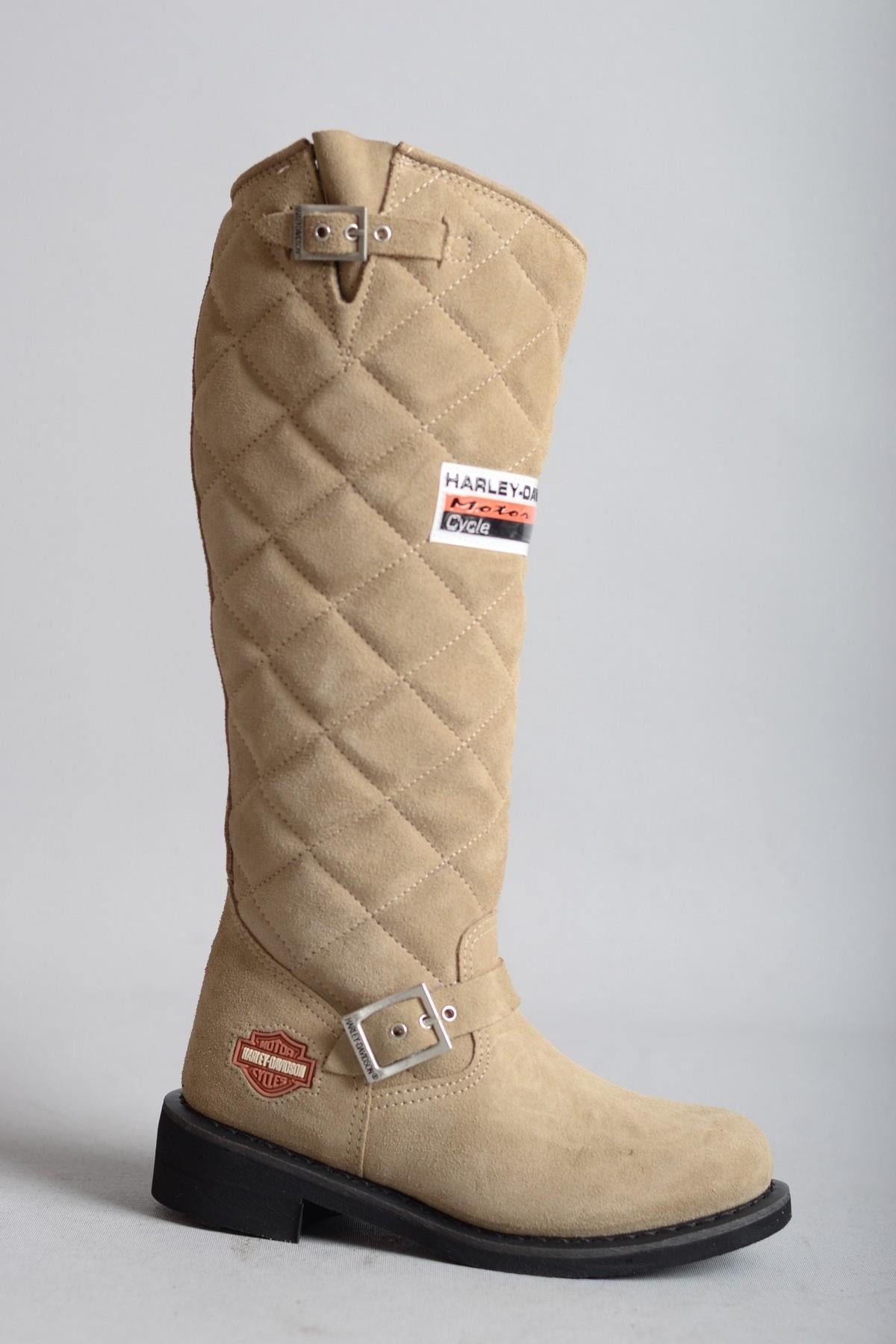 Harley Davidson 025G100074 Laconia/hi/646 Bayan  Çizme Kum
