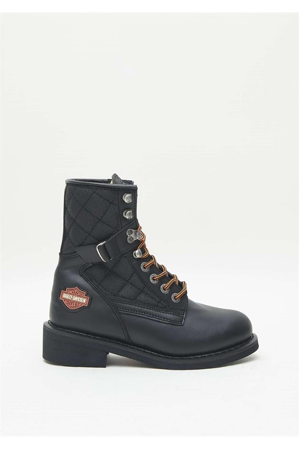 Harley Davidson 025G100078 New Worker Bayan Bot Siyah