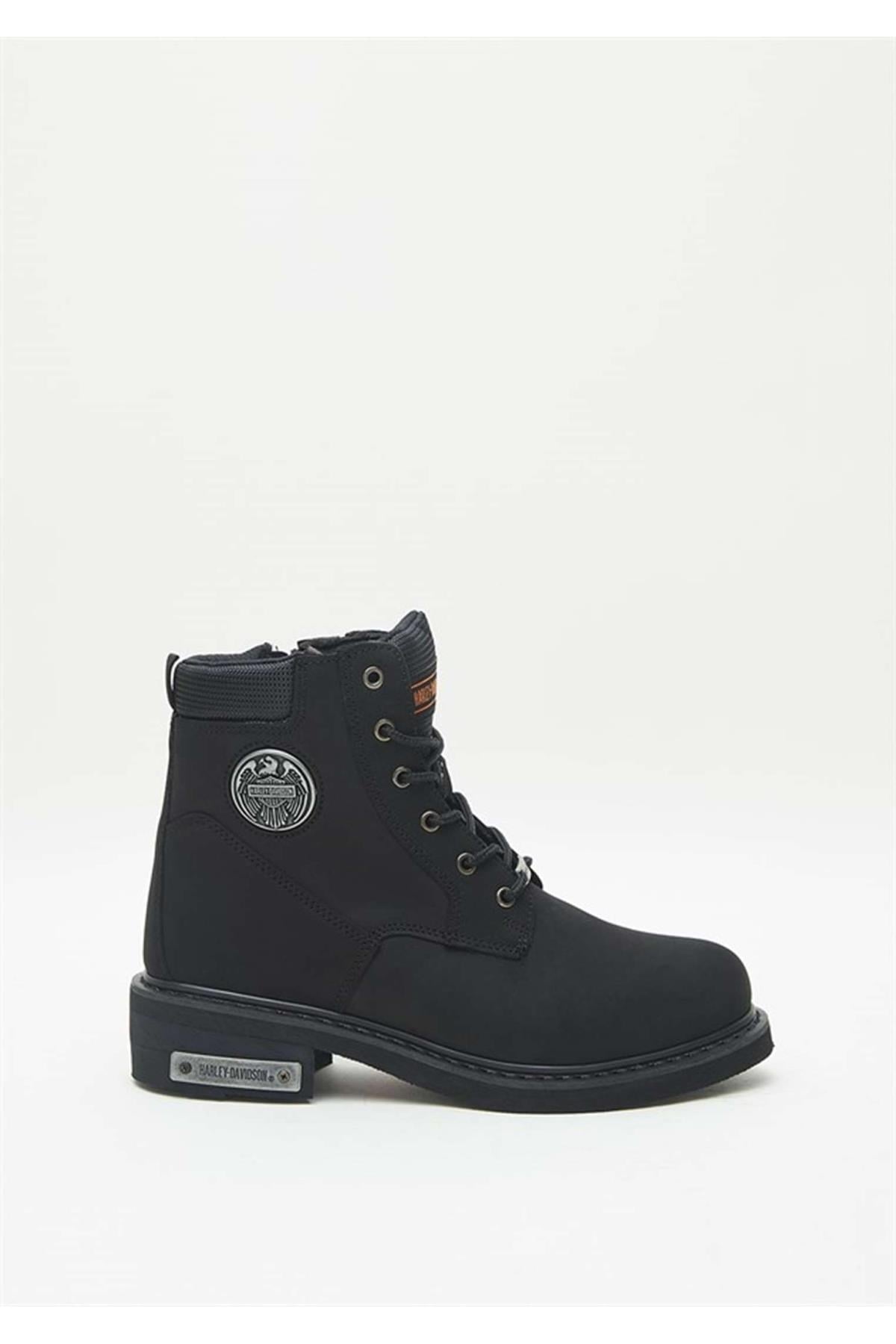 Harley Davidson 025G100128 Jim Bayan  Bot Siyah Nubuk