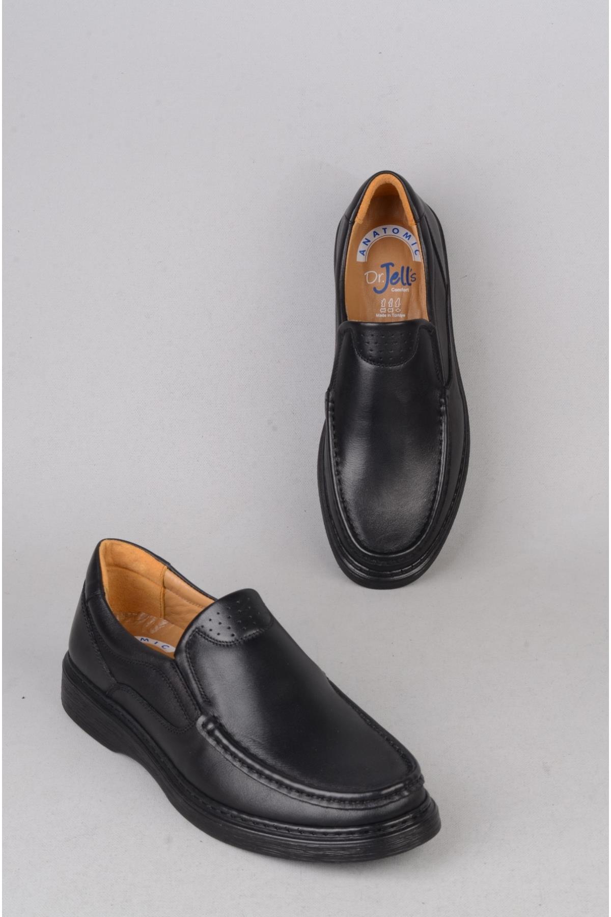 KMC 5K1658 DR. JELL'S COMFORT ERKEK AYAKKABI SİYAH