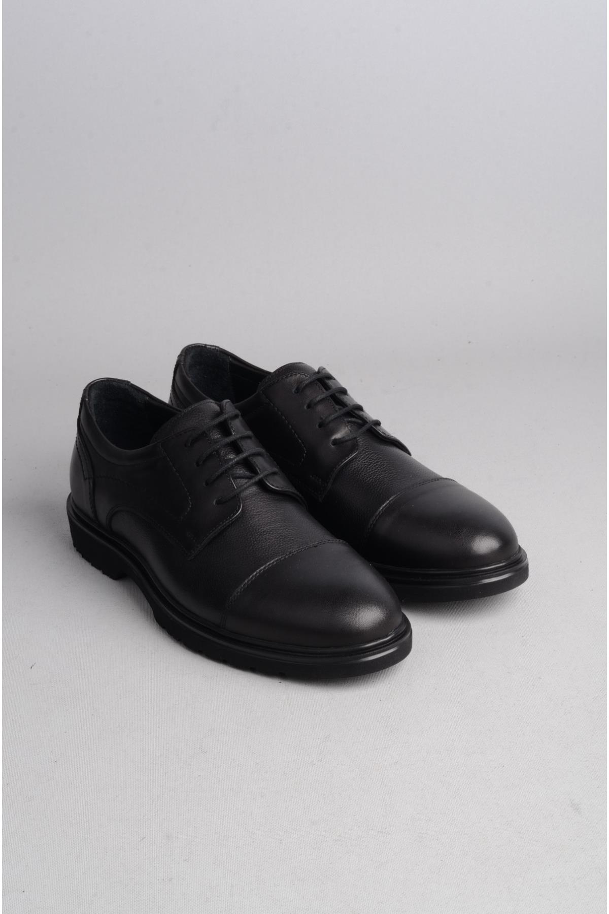KMC 5Y1214 DR.JELL'S HAKİKİ DERİ COMFORT ERKEK AYAKKABI SİYAH