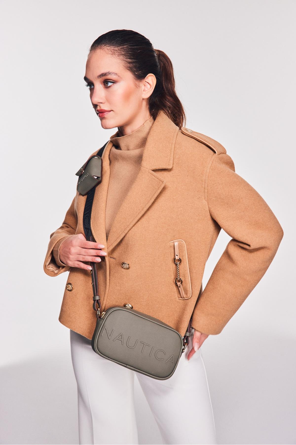 NAUTICA CN7157T KADIN ÇAPRAZ ÇANTA HAKİ