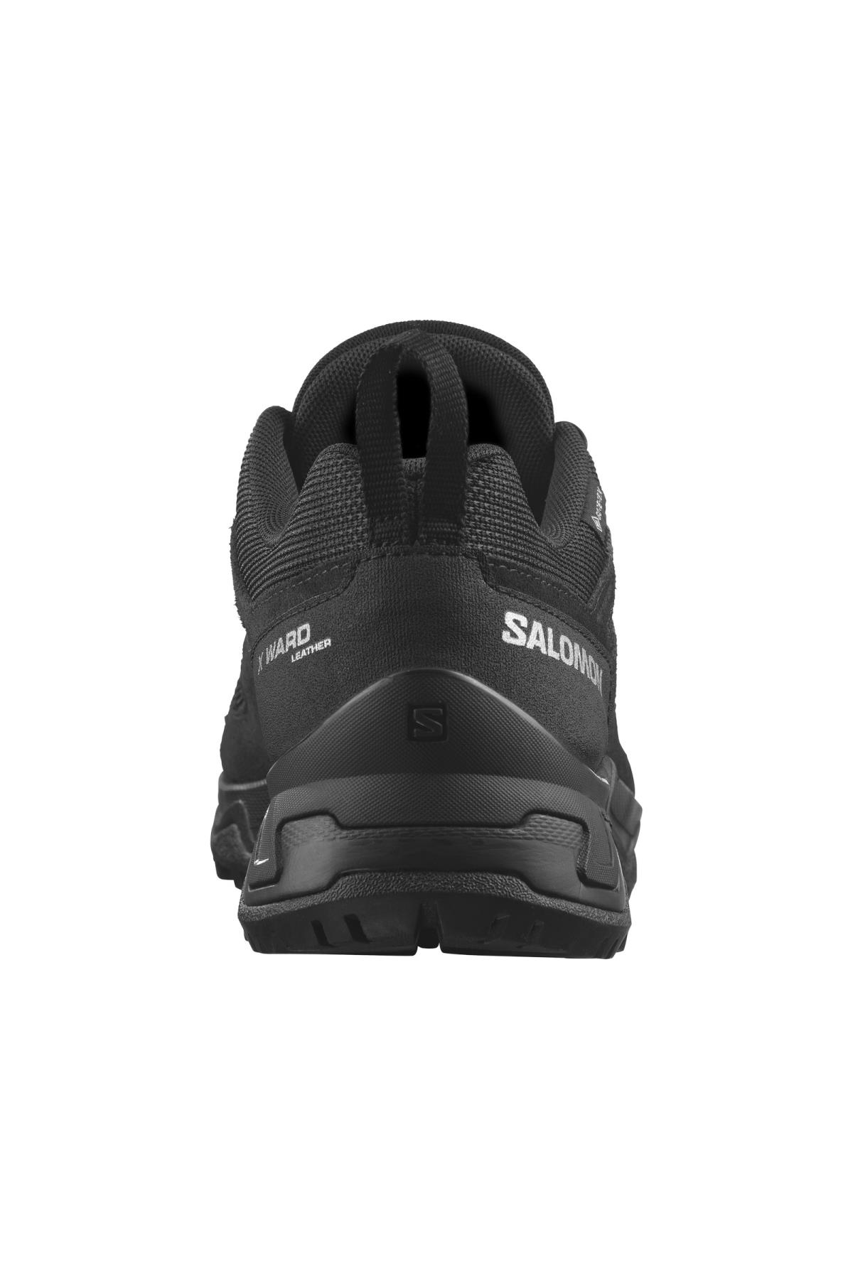 Salomon 471823 X Ward Leather Goretex Erkek Ayakkabı SİYAH
