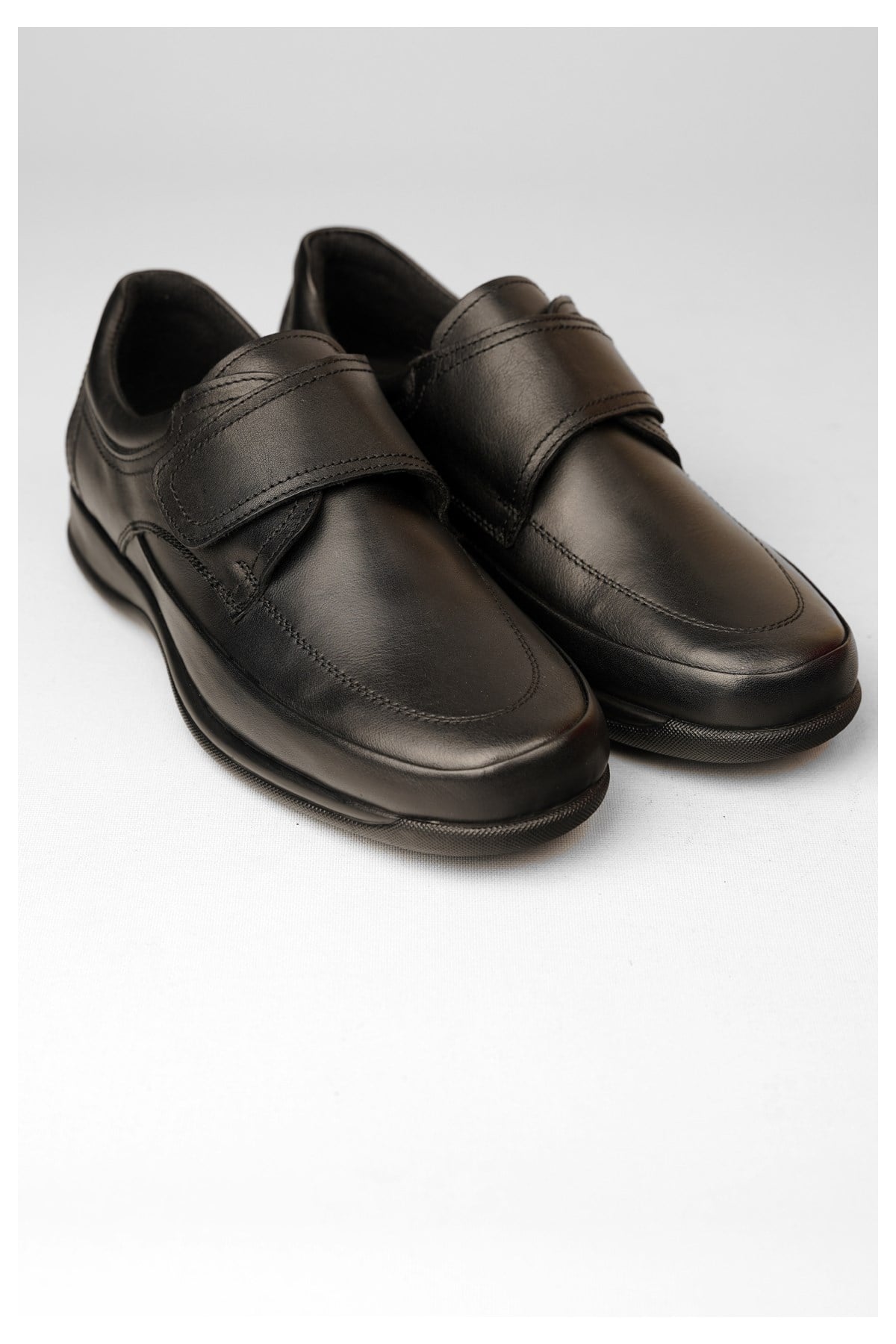 Seç 014 Hakiki Deri Anatomik Cirtli Erkek Ayakkabi Siyah