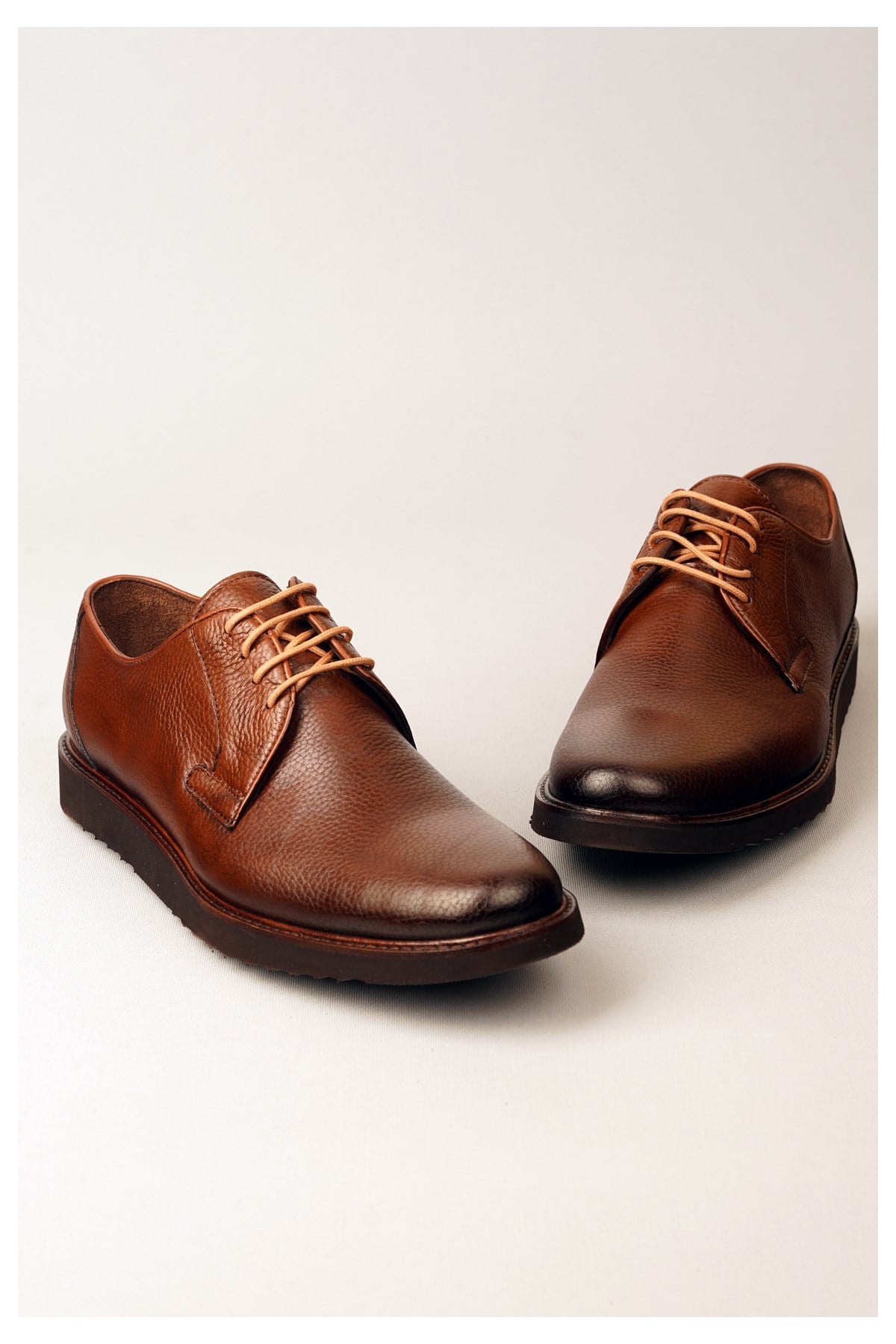 Seç 2910 Eva Taban Özel Üretim Hakiki Deri Erkek Ayakkabi Kahve