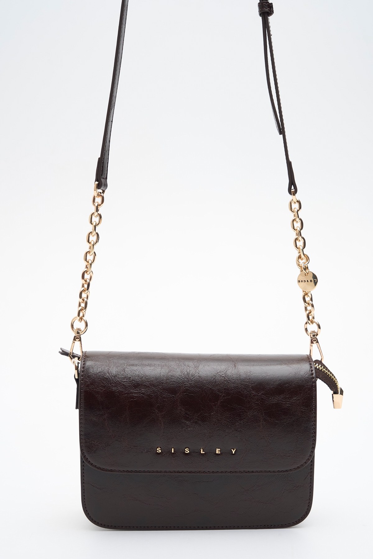 Sisley Çapraz Çanta SLY491 KAHVE