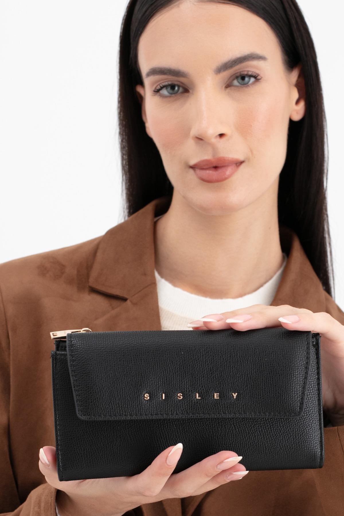 Sisley Kadın Cüzdan SLY253 SİYAH