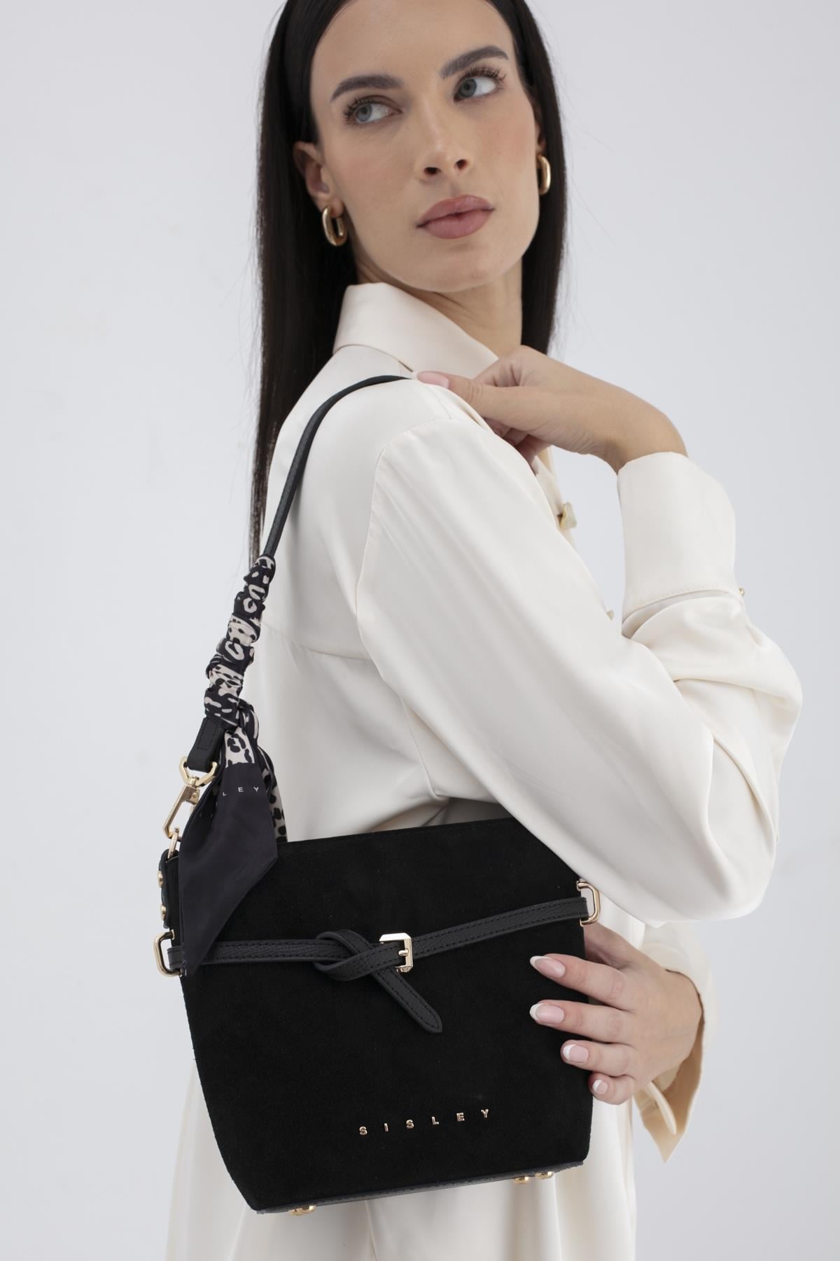 Sisley Kol Çantası SLY305 SİYAH