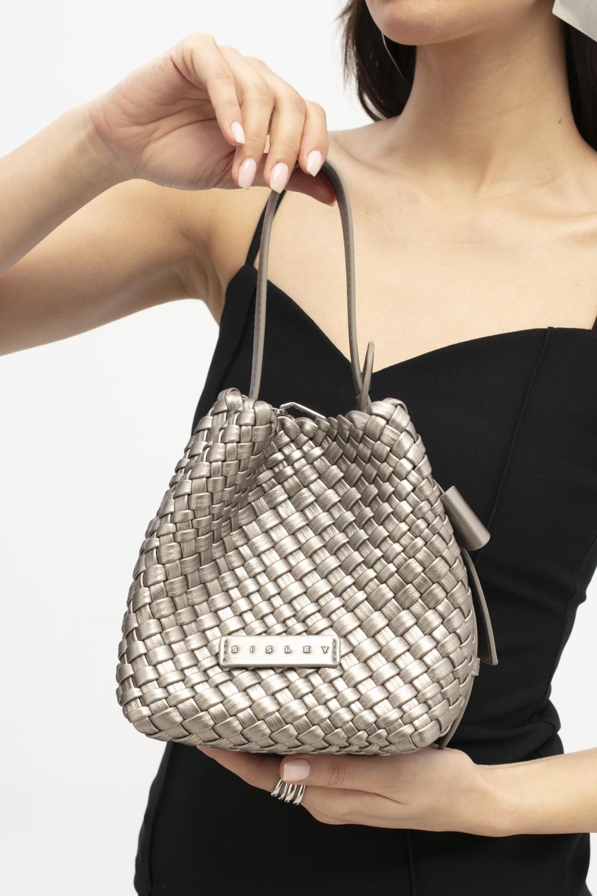 Sisley Kol Çantası SLY331 PLATİN