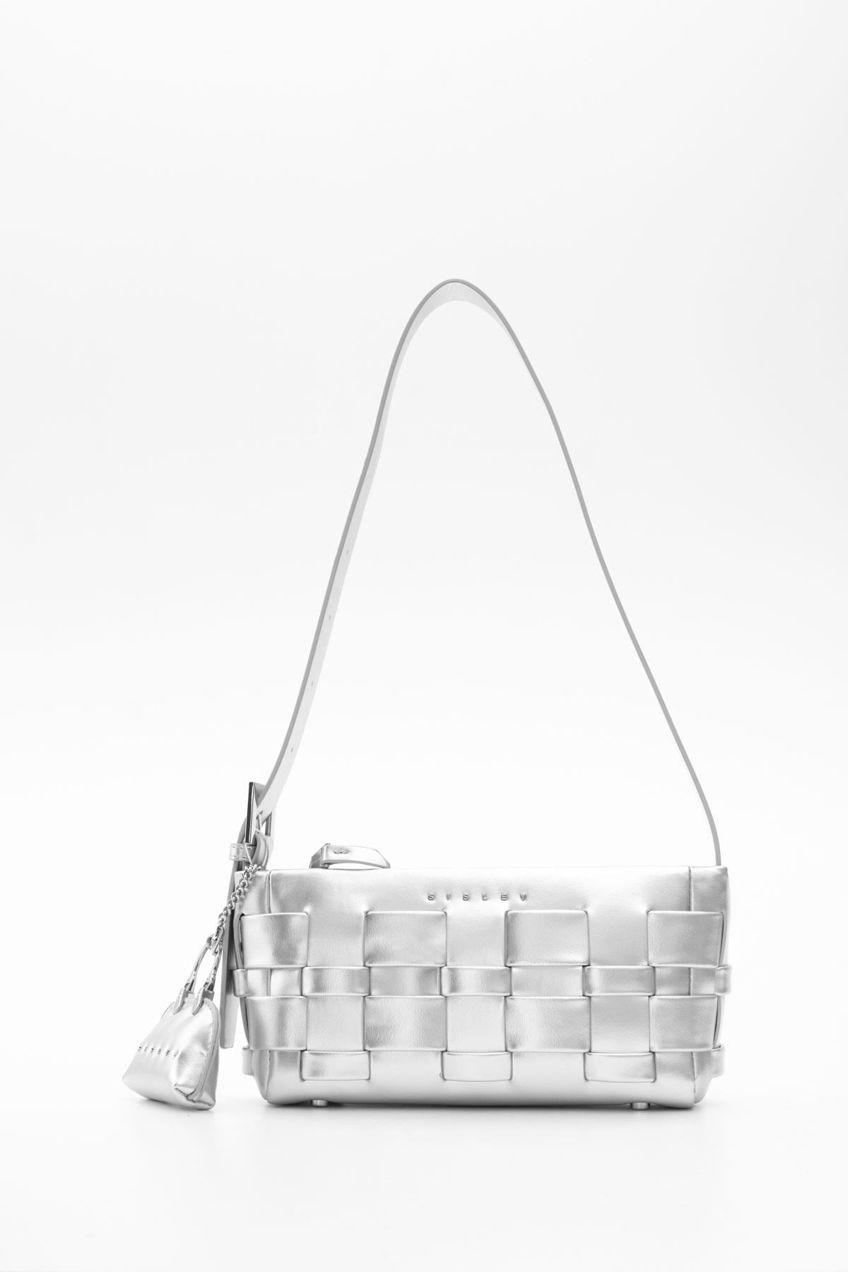 Sisley Kol Çantası SLY354 GÜMÜŞ