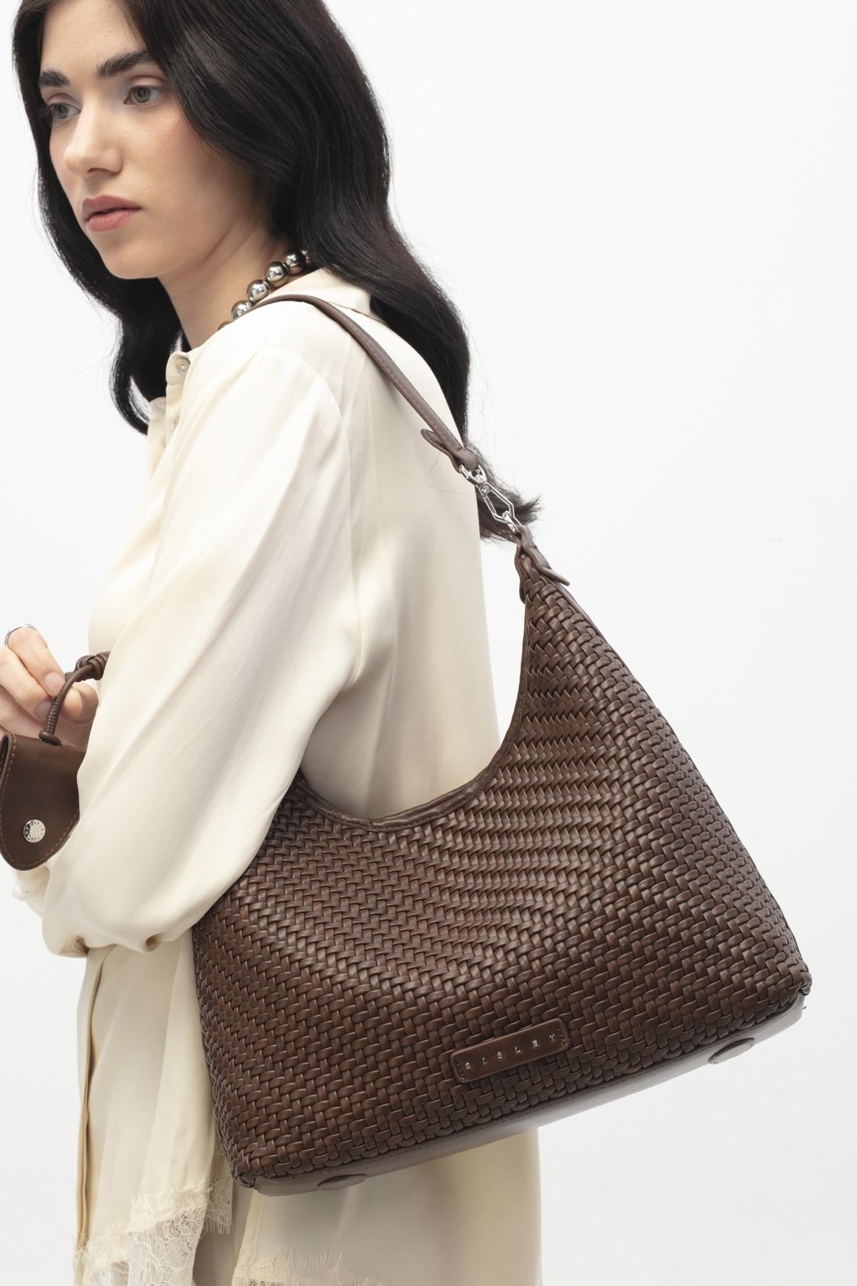 Sisley Kol Çantası SLY376 KAHVE