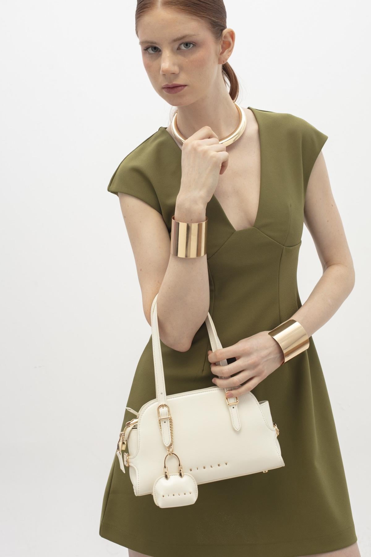 Sisley Kol Çantası SLY410 BEYAZ