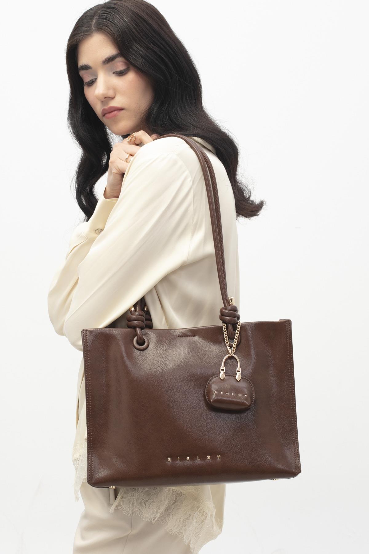 Sisley Kol Çantası SLY414 KAHVE