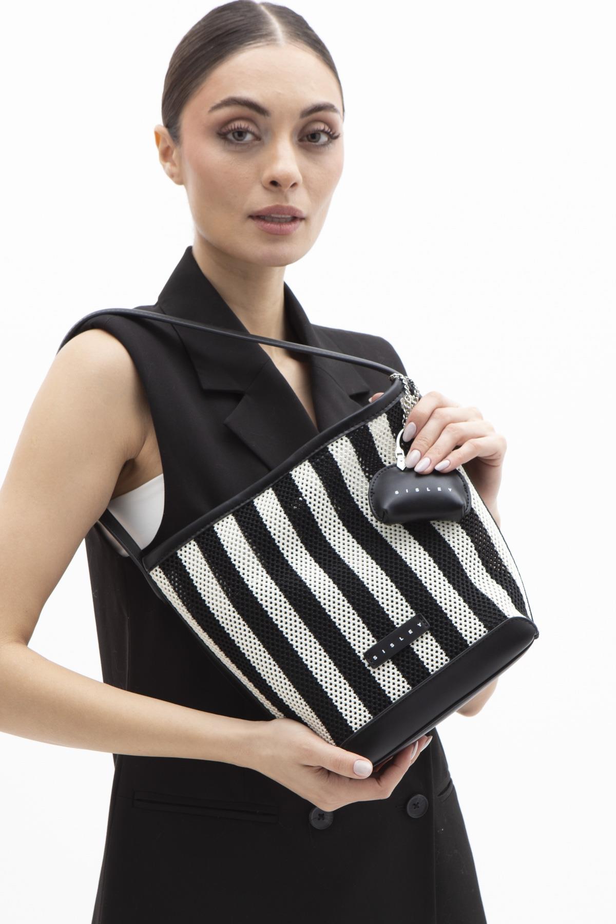 Sisley SLY225 Omuz Çantası SİYAH