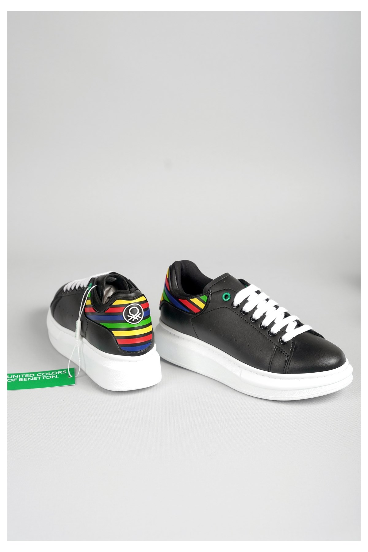 United Colors Of Benetton Bn30135 Unisex Spor Ayakkabi Siyah