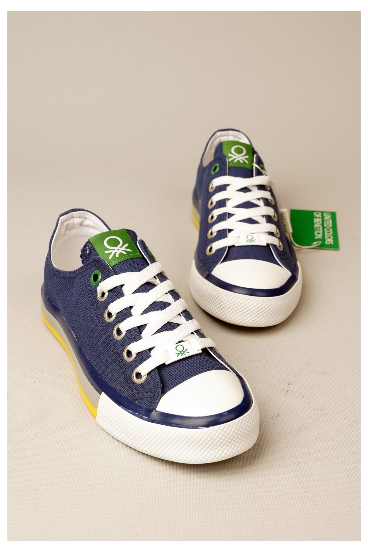 United Colors Of Benetton Bn30542 Convers Model Keten Ayakkabi Lacivert