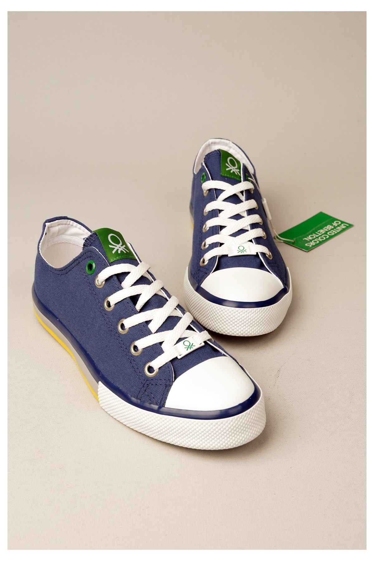United Colors Of Benetton Bn30553 Convers Model Keten Ayakkabi Lacivert