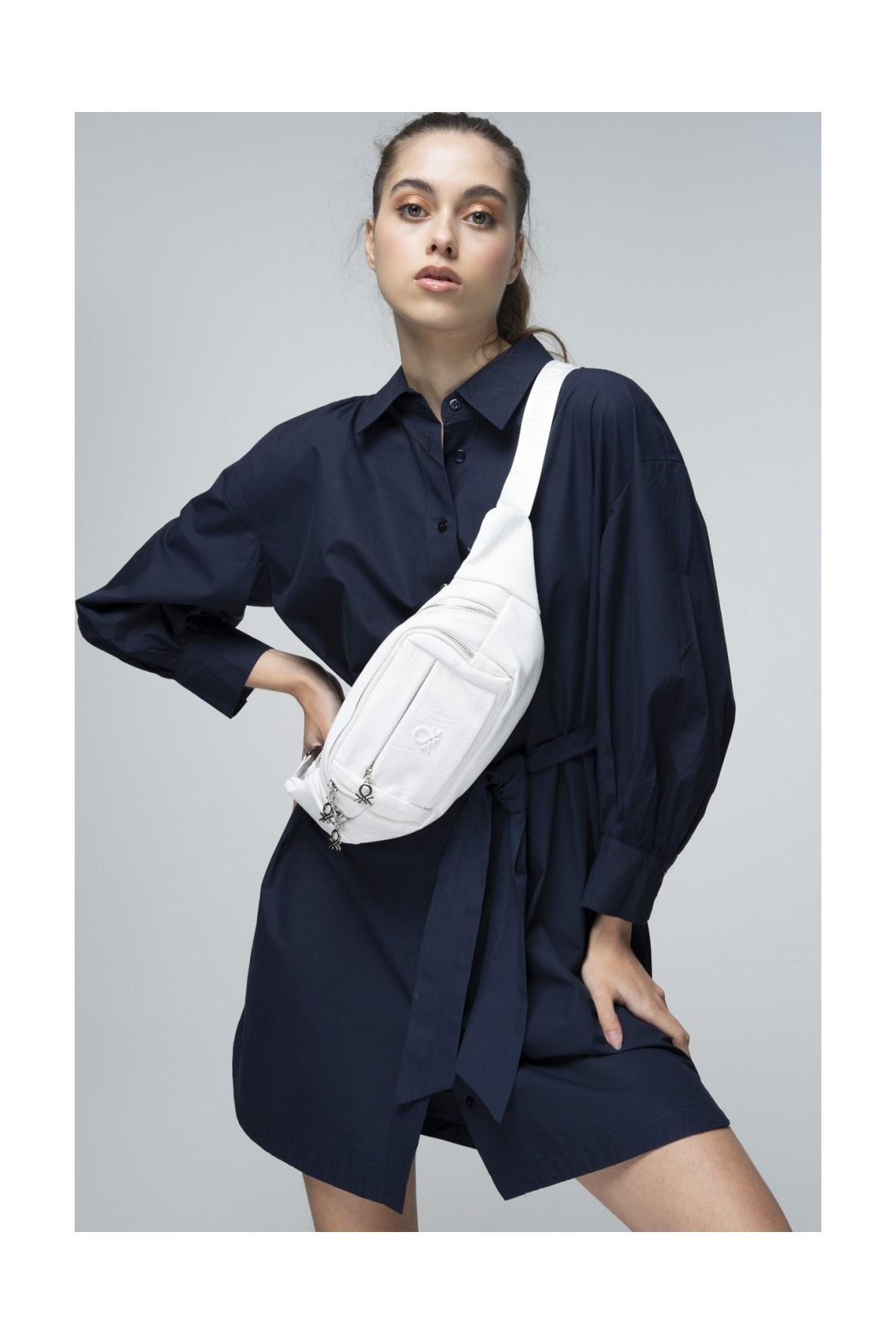 United Colors Of Benetton Bnt708 Body Bag Beyaz