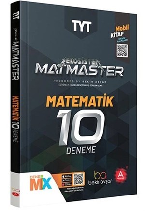 A Yayınları YKS TYT Matematik Matmaster 10 Deneme Video Çözümlü
