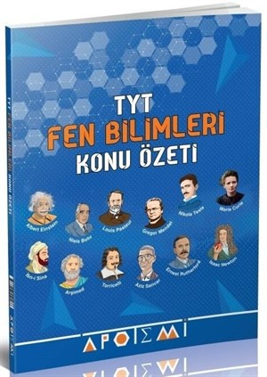 Apotemi Yayınları YKS TYT Fen Bilimleri Konu Özeti