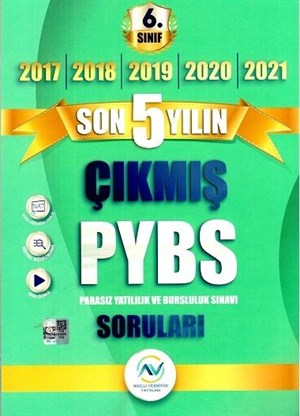 Av Yayınları 6. Sınıf PYBS Son 5 Yıl Çıkmış Sorular