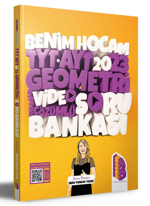 Benim Hocam Yayınları 2023 TYT-AYT Geometri Tamamı Video Çözümlü Soru Bankası