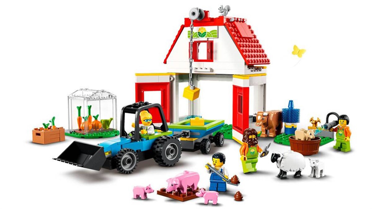 LEGO® City Ahır ve Çiftlik Hayvanları 60346 | hobidehobi.com