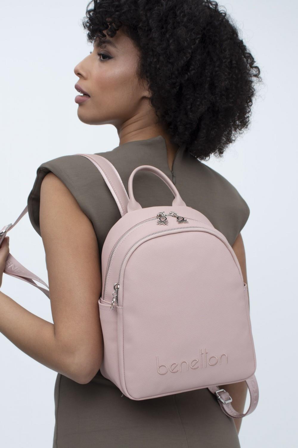 BENETTON KADIN SIRT ÇANTASI BNT1344 PUDRA