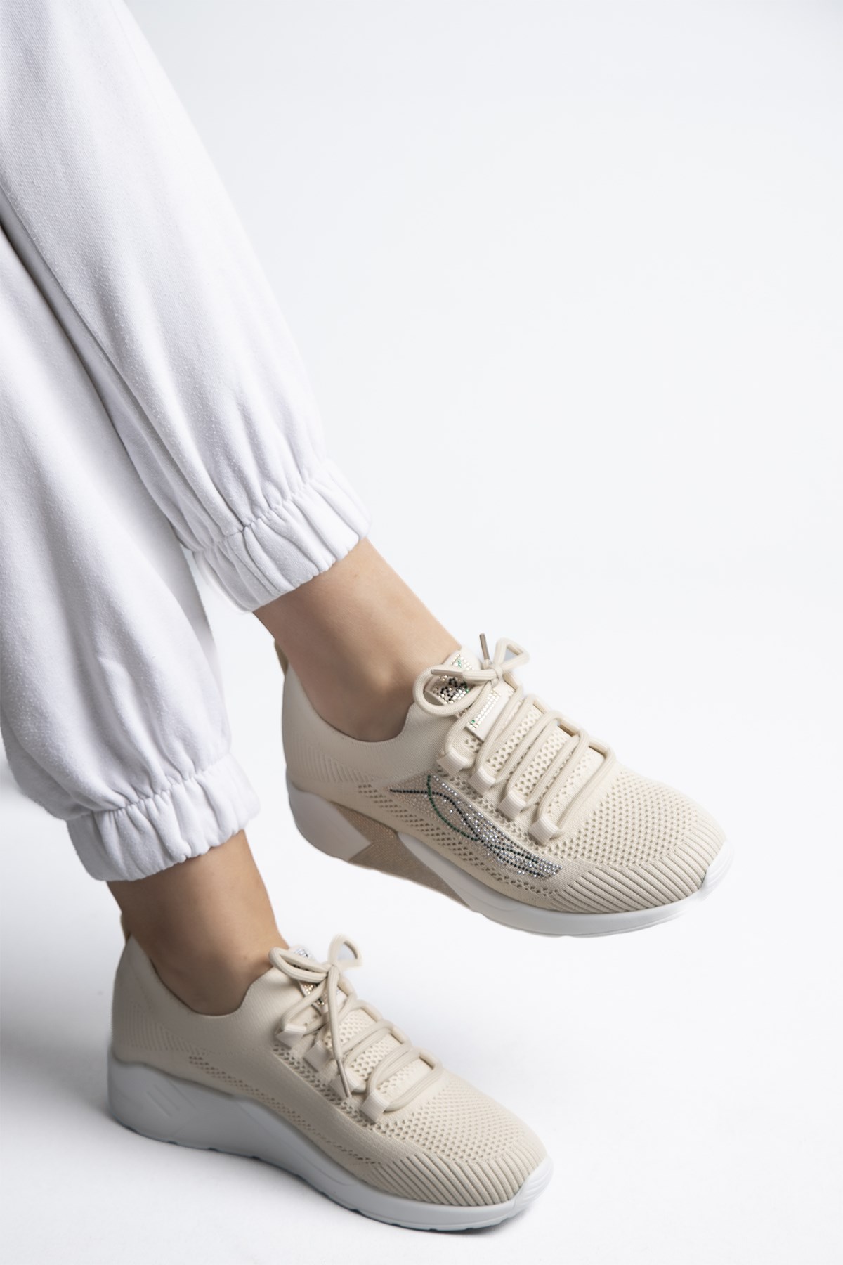 GUJA KADIN SPOR AYAKKABI 23Y301 BEJ