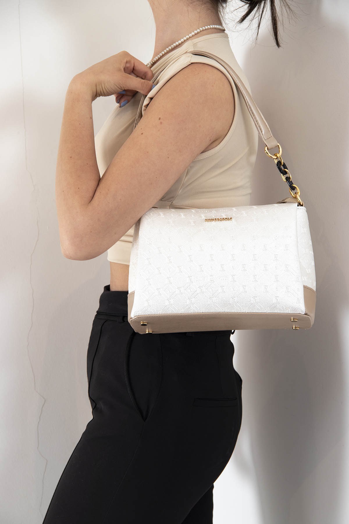 SİLVER POLO KADIN ÇAPRAZ ÇANTA 910 M46 39945 SEDEF MAT S.NUDE