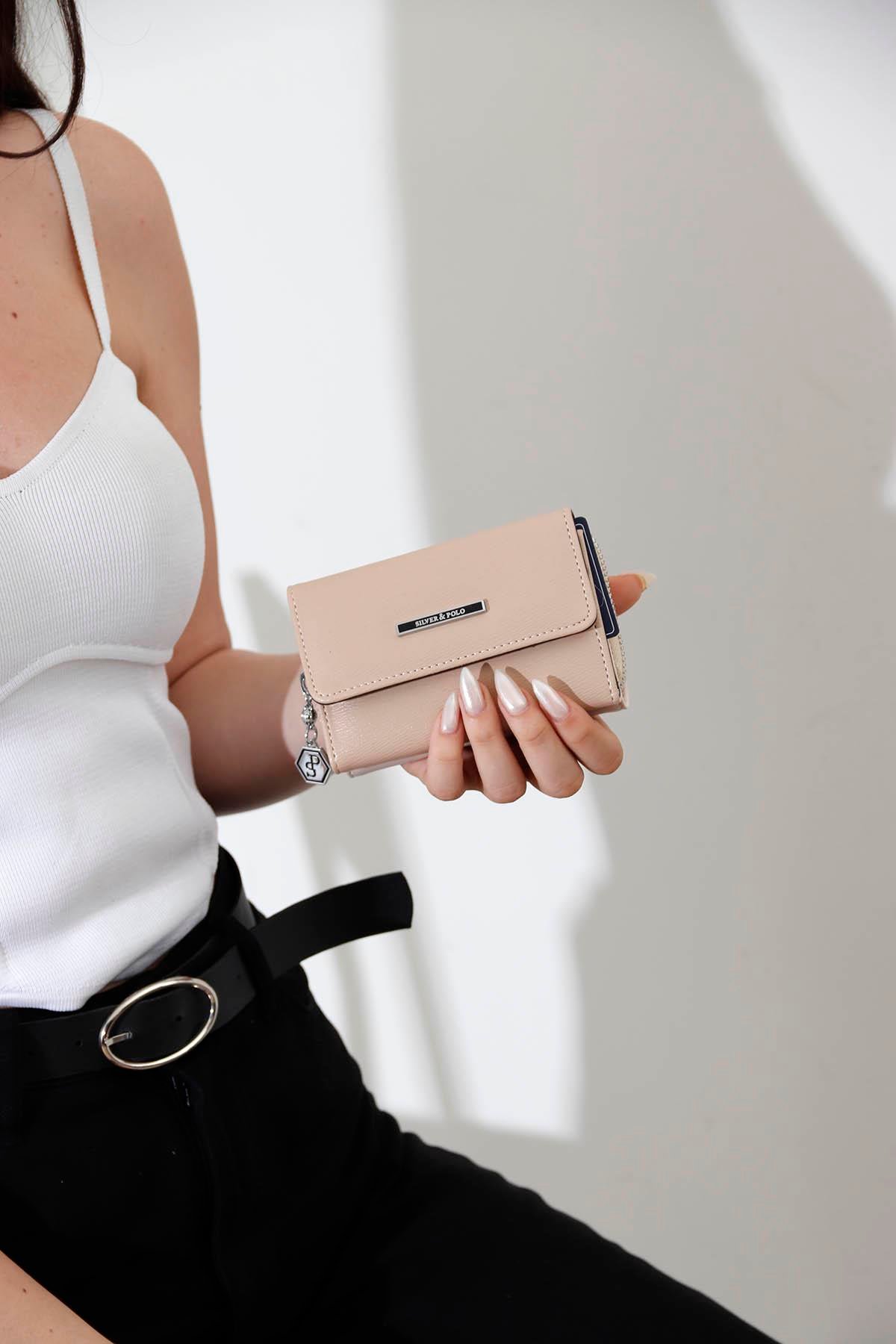 SİLVER POLO KADIN CÜZDAN 1100 M105 42547 NUDE NİX BEJ